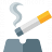 Ashtray Cigarette Icon 48x48