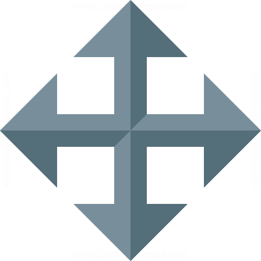 Arrow Cross Icon