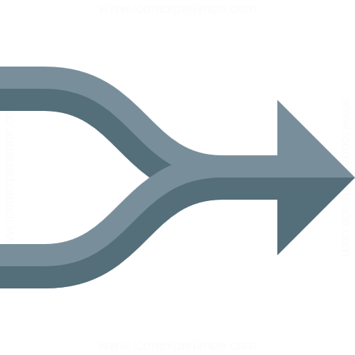 Arrow Merge Icon