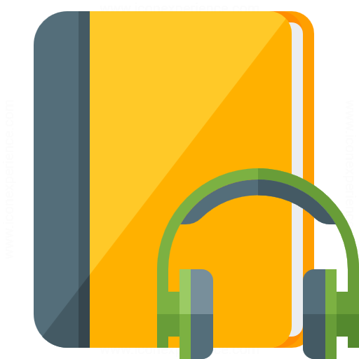 Book Headphones Icon