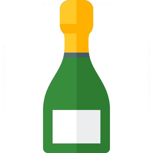 Champagne Bottle Icon