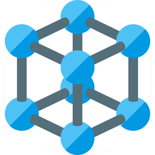 Cube Molecule 2 Icon