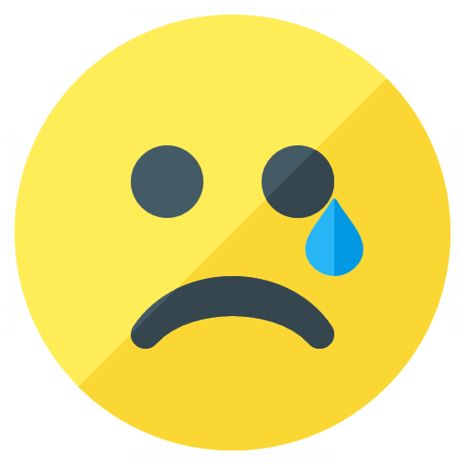 Emoticon Cry Icon