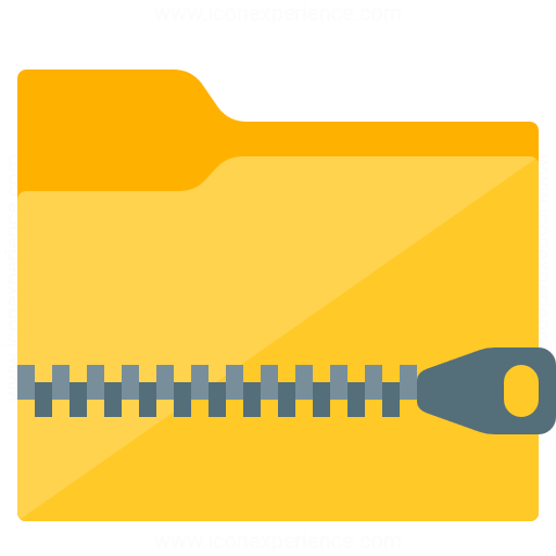 zip folder icon png