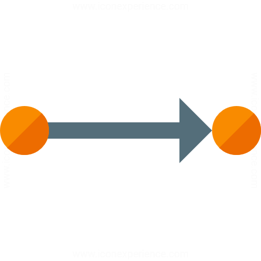 Graph Connection Directed Icon
