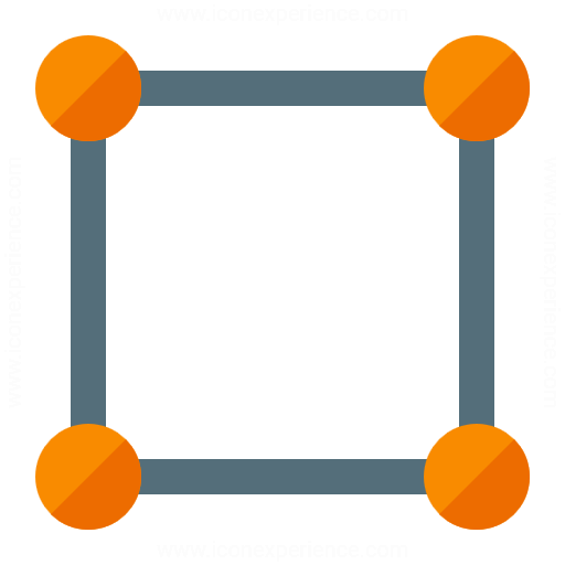 Graph Square Icon