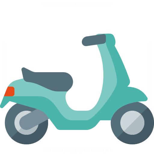 Motor Scooter Icon