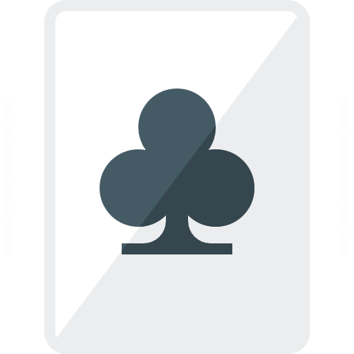 Playing Card Clubs Icon