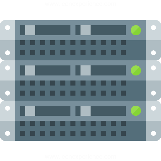 Rack Servers Icon