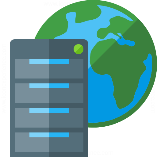 Server Earth Icon