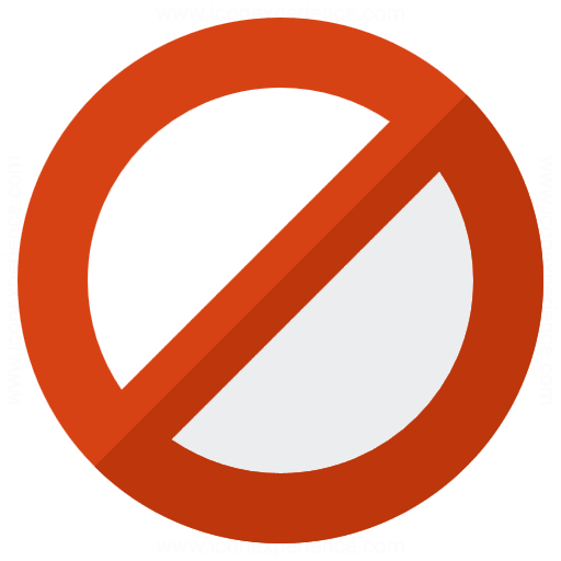 Sign Forbidden Icon