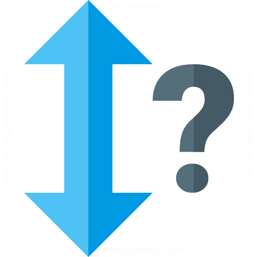 Sort Up Down Question Icon