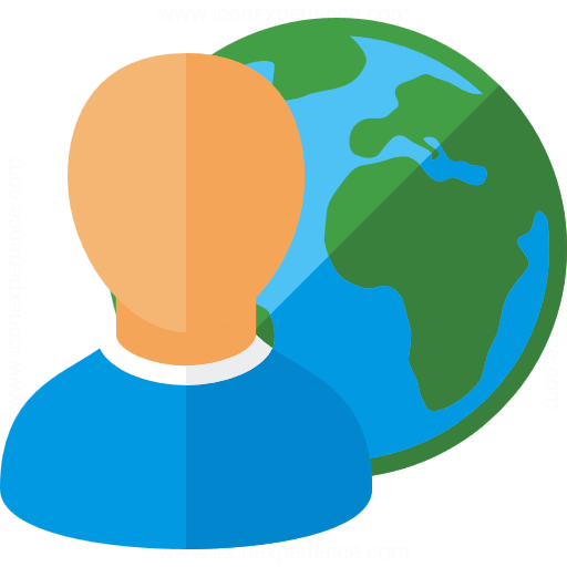 User Earth Icon