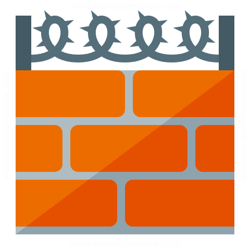 Wall Barbed Wire Icon