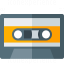 Audio Cassette Icon 64x64