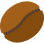 Coffee Bean Icon 64x64