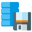 Data Floppy Disk Icon 64x64