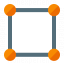 Graph Square Icon 64x64