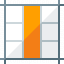 Layout Vertical Icon 64x64