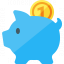 Piggy Bank Icon 64x64