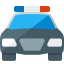 Police Car Icon 64x64