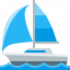 Sailboat Icon 64x64