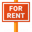 Signboard For Rent Icon 64x64