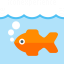 Water Fish Icon 64x64
