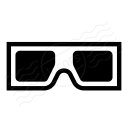 3d Glasses Icon 128x128