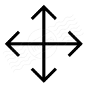 Arrow Cross Icon 128x128
