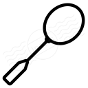 Badminton Racket Icon 128x128