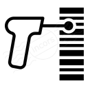 Barcode Scanner Icon 128x128