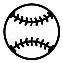 Baseball Icon 128x128