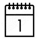Calendar 1 Icon 128x128