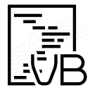 Code Vbasic Icon 128x128