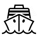 Cruise Ship Icon 128x128