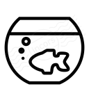 Fish Bowl Icon 128x128