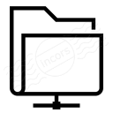 Folder Network Icon 128x128