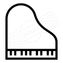 Grand Piano Icon 128x128