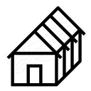 House Framework Icon 128x128