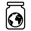 Jar Earth Icon 128x128