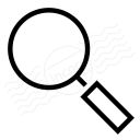 Magnifying Glass Icon 128x128