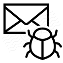 Mail Bug Icon 128x128