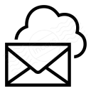 Mail Cloud Icon 128x128
