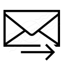 Mail Forward Icon 128x128