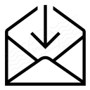 Mail Into Icon 128x128