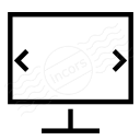 Monitor Width Icon 128x128