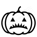 Pumpkin Halloween Icon 128x128