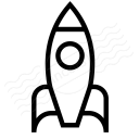 Rocket Icon 128x128
