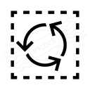 Selection Recycle Icon 128x128
